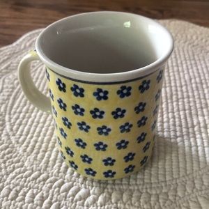 NEW Boleslawiec Polish Pottery Coffee Mug